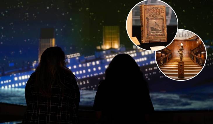Wander through the Titanic’s grand ballroom and see the iceberg firsthand at this exhibit with 300+ artifacts & passenger stories