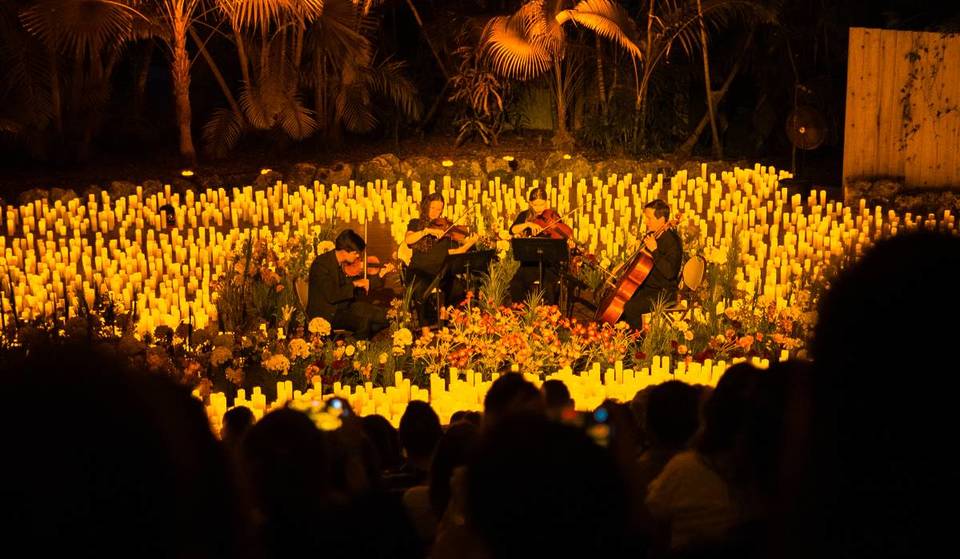 This Intimate Candlelight Concert Series Is Returning To Wakefield Barn With A Sea Of Flowers