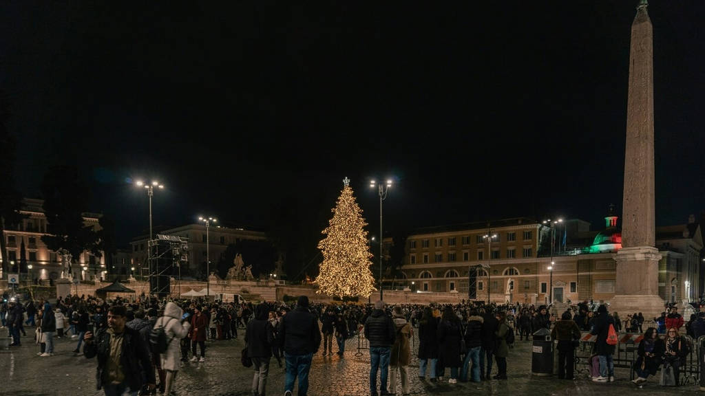Albero Piazza del Popolo