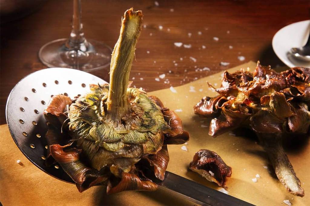 Artichoke alla giudia