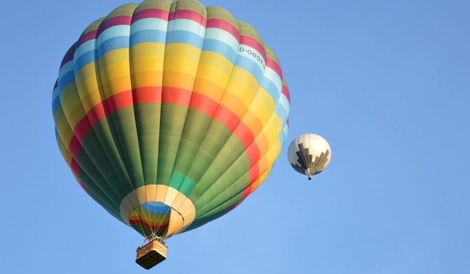 A Roma puoi salire gratis su una mongolfiera al Festival del Vento