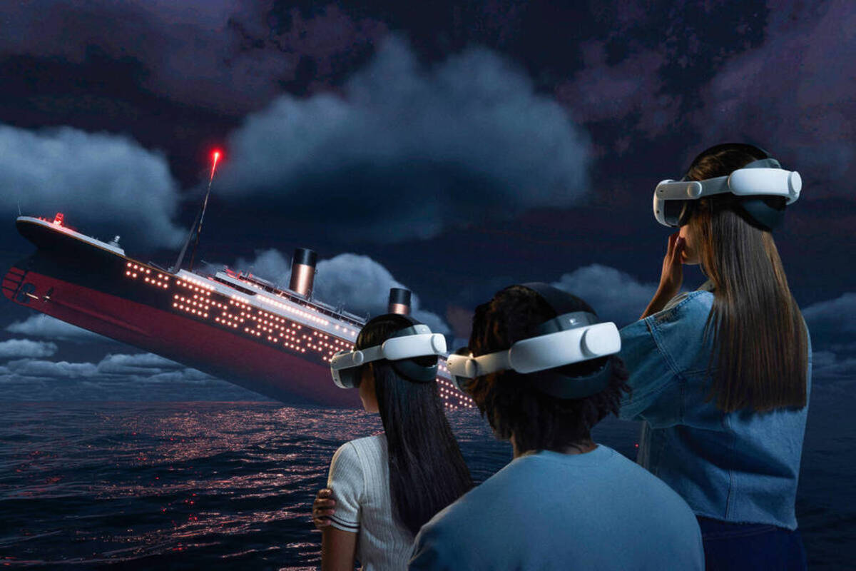 titanic mostra roma