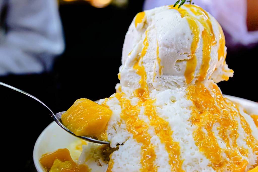 Bingsu dolce coreano