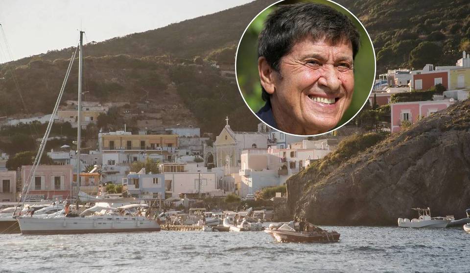 Gianni Morandi in vacanza sull&#8217;isola più amata dai romani!