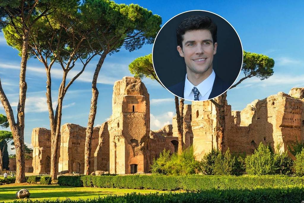 Roberto bolle dança nas termas de carcalla