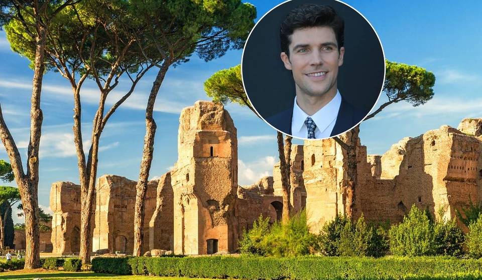 Roberto Bolle in den Caracalla-Thermen: nächste Woche eine Tanzshow inmitten der römischen Ruinen auf der Bühne
