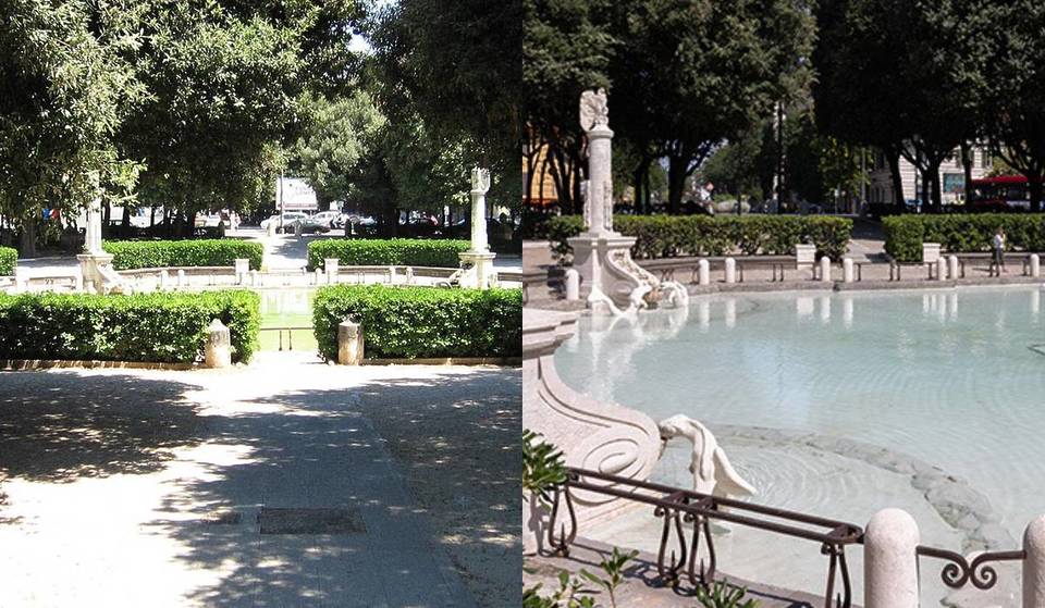 Descubra la nueva Piazza Mazzini: donde el pasado se encuentra con un futuro medioambientalmente sostenible. 130 nuevos árboles plantados