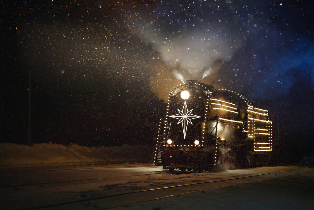train de noël