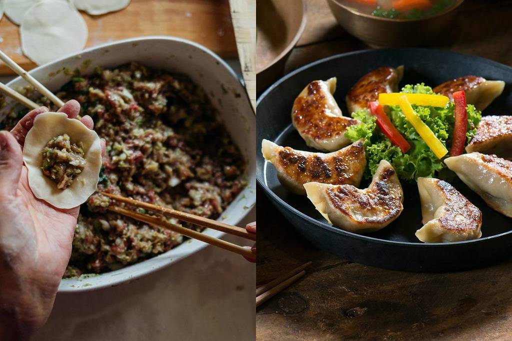 Bolinhos de massa chineses