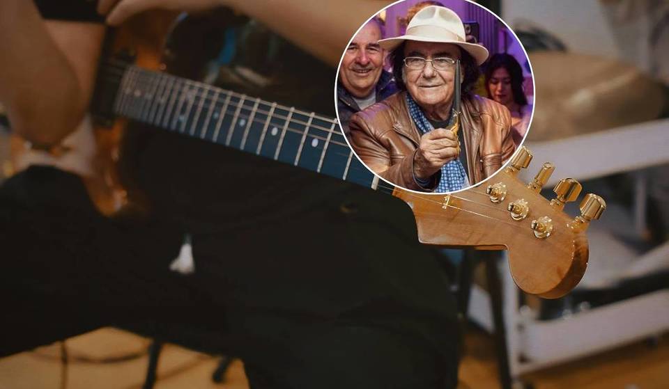 Albano Carrisi weihte überraschend einen ihm gewidmeten Musiksaal in Pigneto (einem der coolsten Viertel Roms) ein