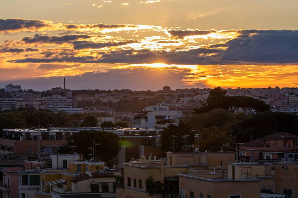 tramonto roma