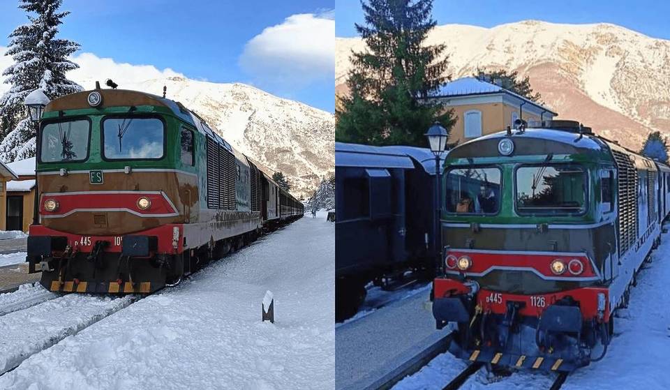 Le Train des Neiges repartira en janvier 2026 : le voyage de Rome à travers des paysages de contes de fées