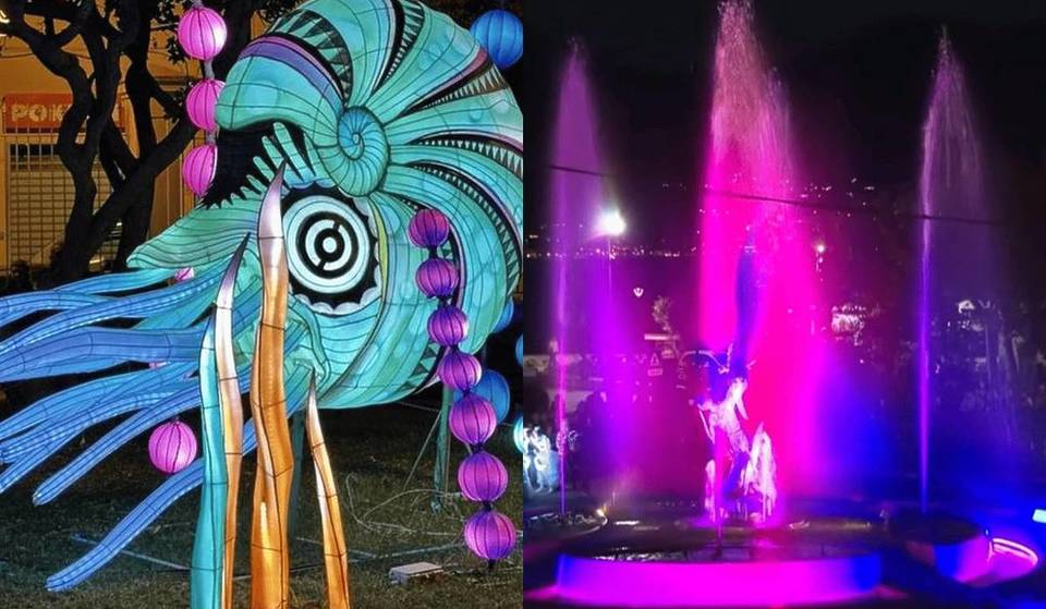 A aldeia das mil luzes: a uma hora de Roma, é a cidade mais iluminada do Lácio para o Natal (a visita às instalações é gratuita)