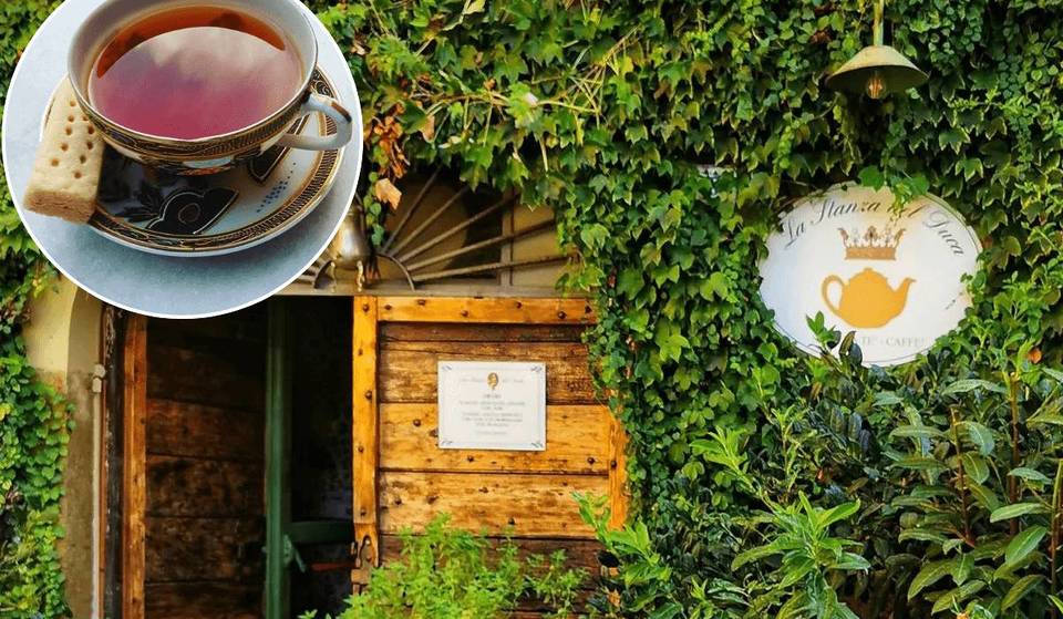 Do you dream of Bridgerton? This tea room near Rome transports you to the atmosphere of the most beloved British series ever