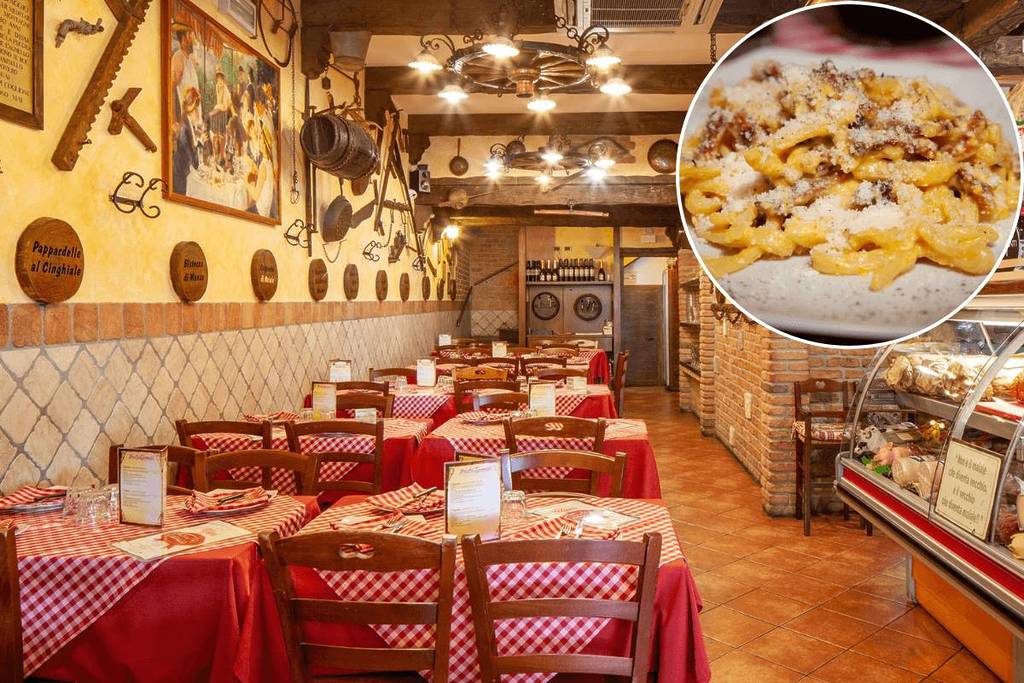 Vuoi mangiare una carbonara da leccarti i baffi? Questa antica fraschetta di Ariccia è leggendaria