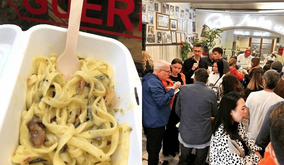 À quelques pas de la place d&rsquo;Espagne se trouve la fabrique de pâtes la moins chère de Rome : un plat de pâtes à 5 euros !