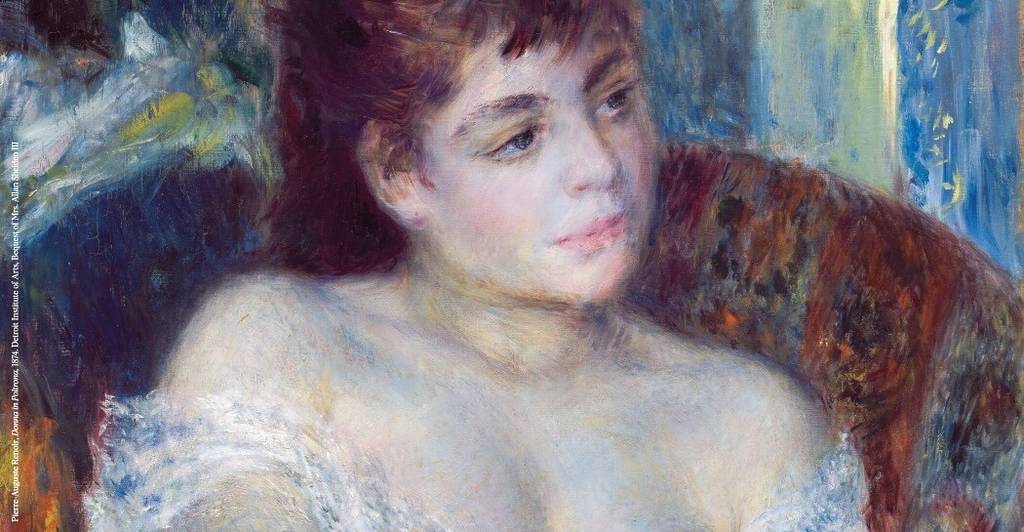 Femme au fauteuil, di Pierre-Auguste Renoir