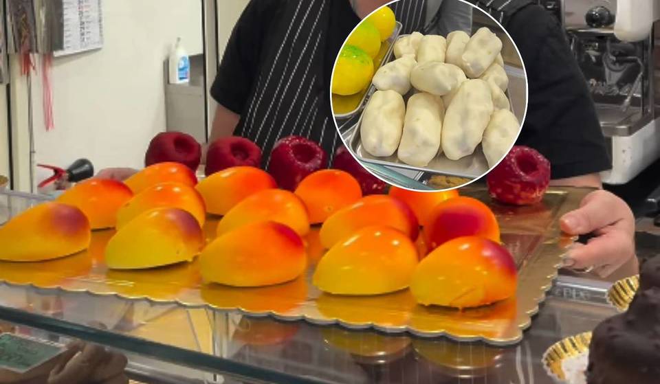 A meno di un’ora da Roma puoi mangiare i dolcetti più famosi del web: la frutta realistica al tiramisù, mango, mela o bacio
