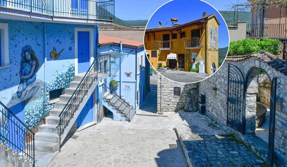 Il paesino più colorato d’Italia si trova a 3 ore in auto da Roma ed è il posto ideale per la tua gita di primavera