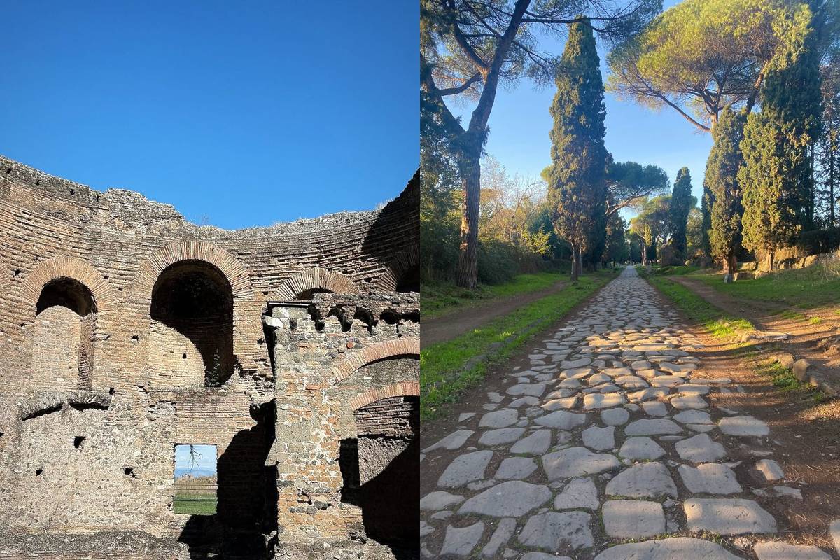 La Via Appia è considerata patrimonio UNESCO