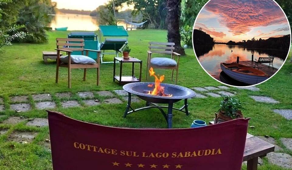 Il cottage segreto a meno di due ore da Roma con molo privato e barca a remi che è il rifugio più desiderato del Lazio