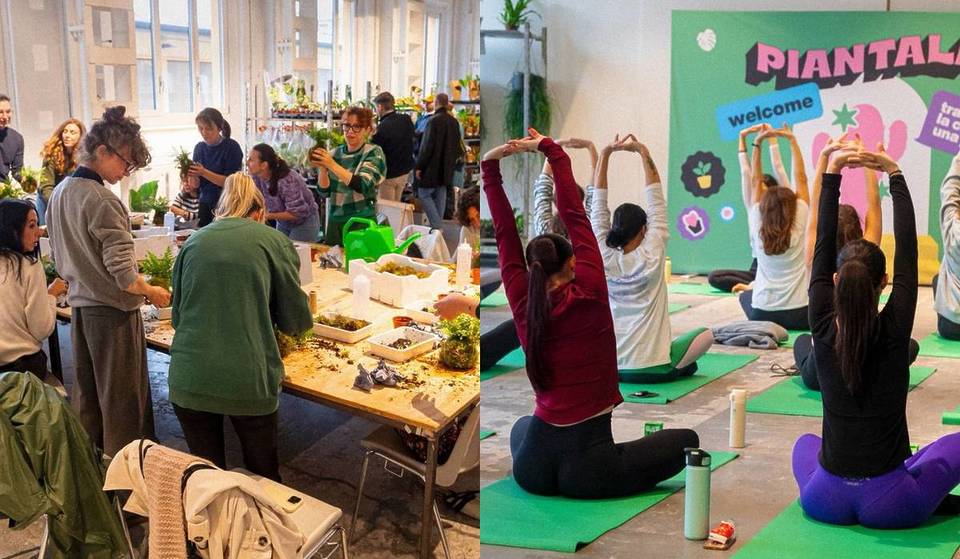 Roma tinge-se de verde: este fim de semana chega o «Piantala», o pop-up botânico entre ioga e palestras urbanas com mais de 15 mil plantas