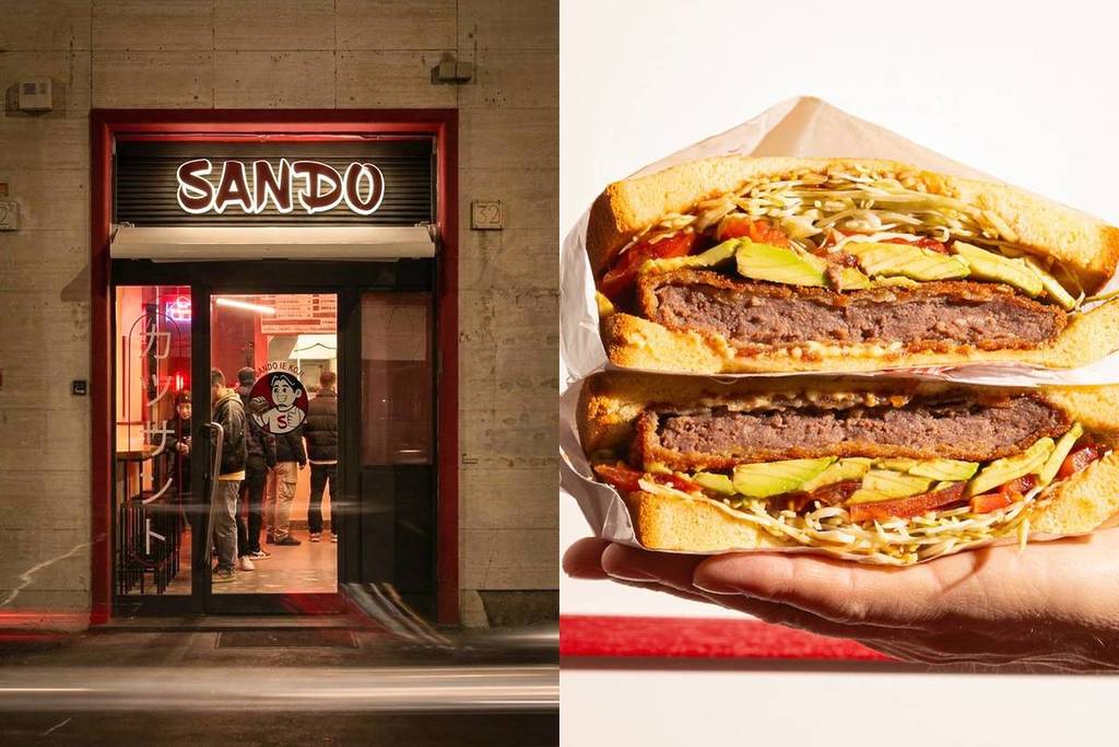 Roma accoglie il suo 1º regno del Katsusando: apre un nuovo locale in zona Prati con grandi tramezzini da 10 euro