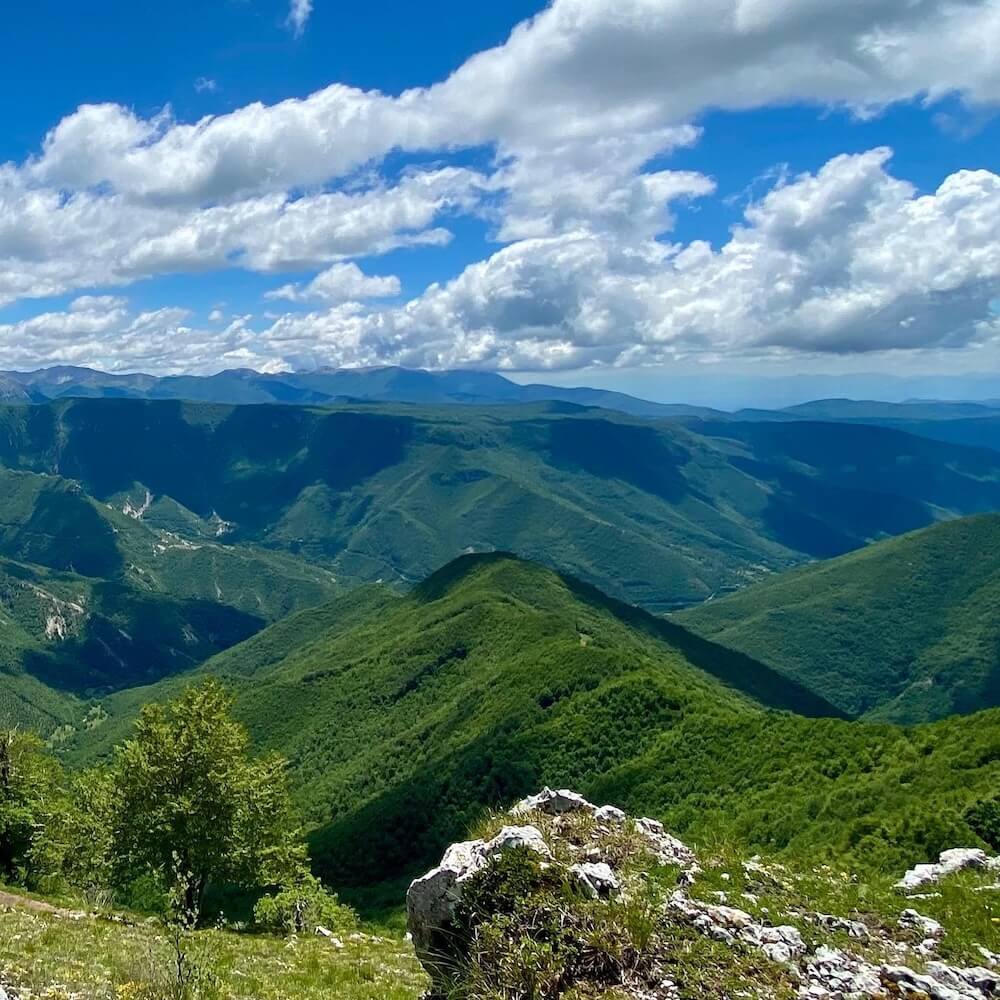 Vues du Monte Autore - Monts Simbruini