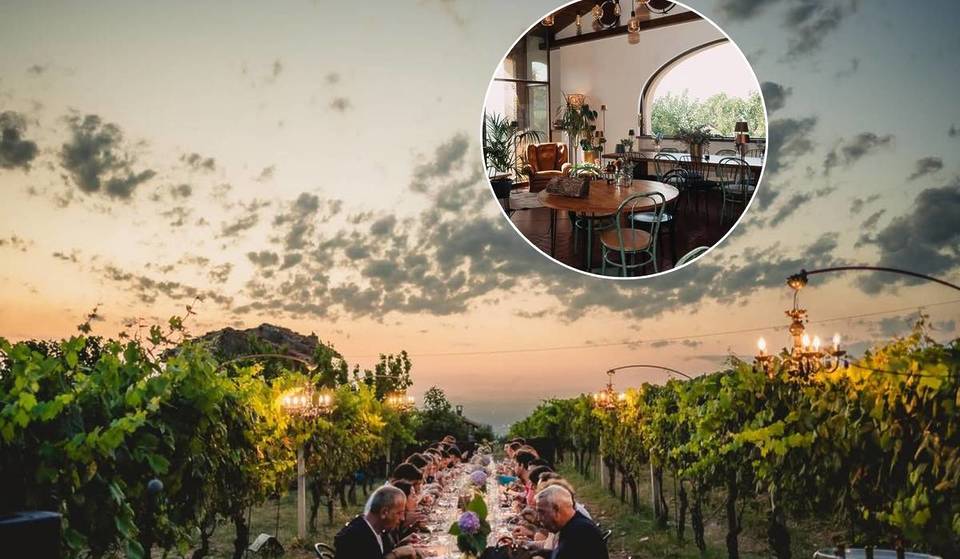 This beautiful farm near Rome feels like a “miniature Tuscany”: with a fairytale view and an indoor dining room for a pleasant dinner