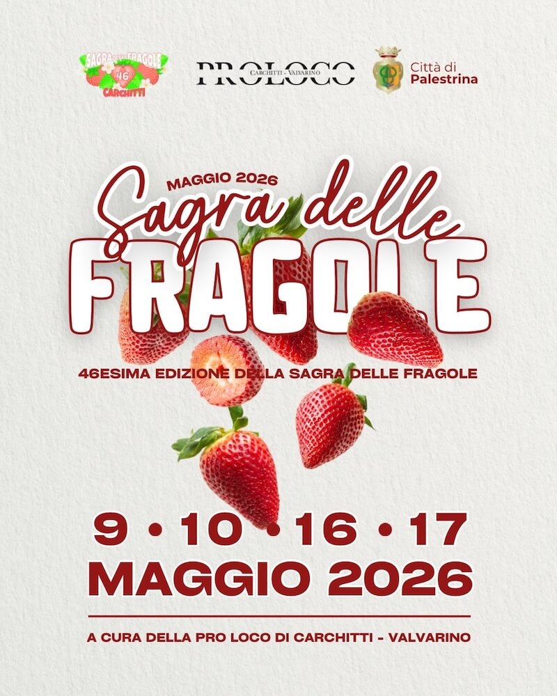 Locandina sagra Carchitti 2026