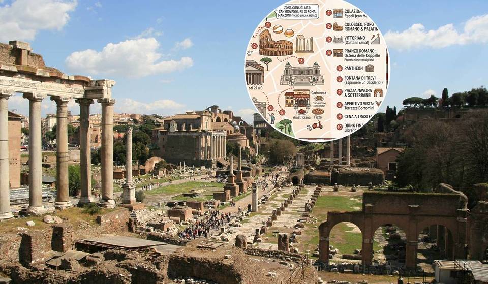 Des endroits de rêve à Rome : itinéraire d’une journée entre gastronomie et culture pour profiter au mieux de ta seule journée en ville