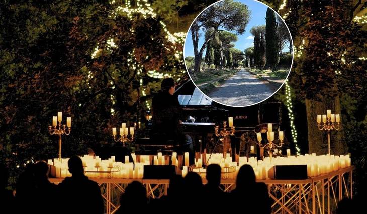 Villa Appia Antica se ilumina para el verano: el gran festival musical al aire libre que lleva miles de velas al parque arqueológico de Roma, Patrimonio de la Humanidad de la UNESCO