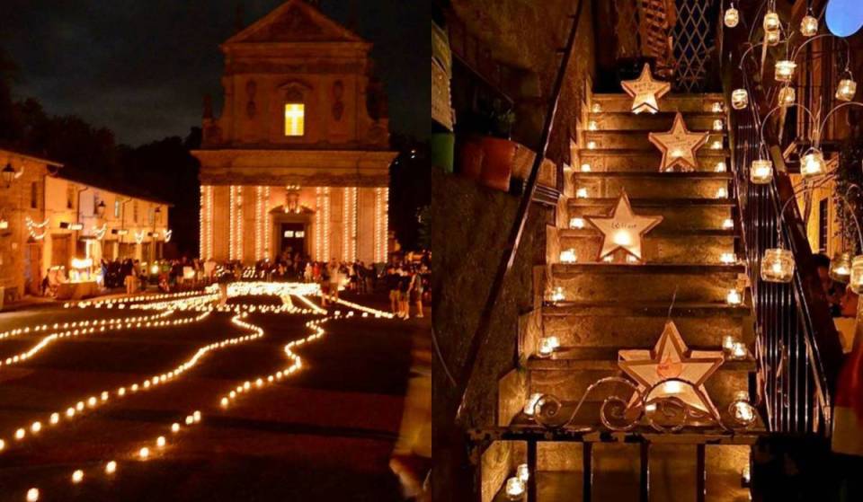 À une heure de Rome, le charmant village de Vallerano s’illumine avec 100 000 bougies : un parcours théâtral dans les ruelles à 6,99 euros le 29 août