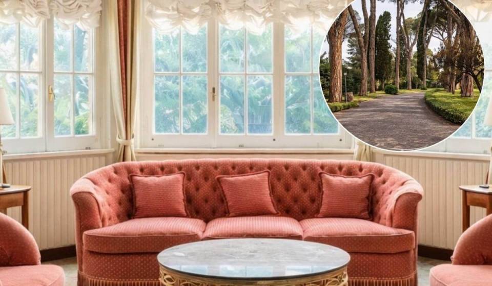 È ancora in vendita la storica residenza di Aldo Gucci nel quartiere Camilluccia: il prezzo della lussuosa tenuta con piscina e giardino botanico è sceso da 15 a 11,5 milioni in tre anni
