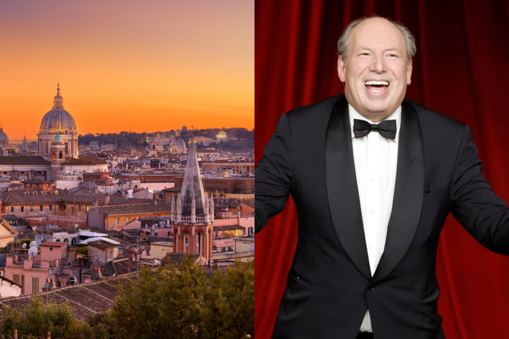 vista de Roma com Hans Zimmer