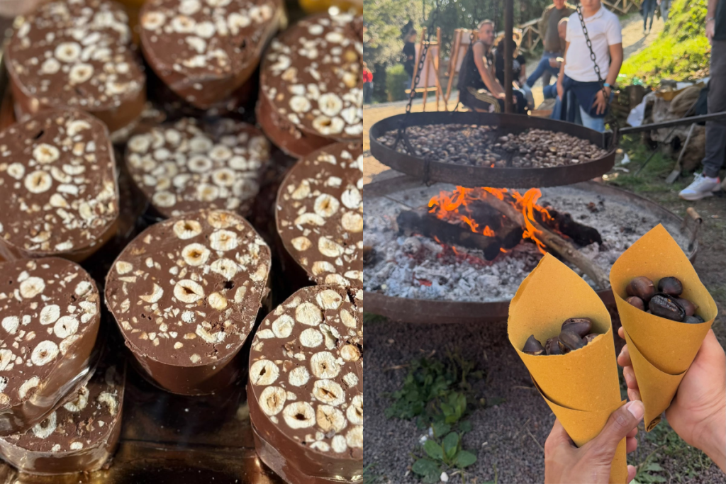 cioccolato castagne