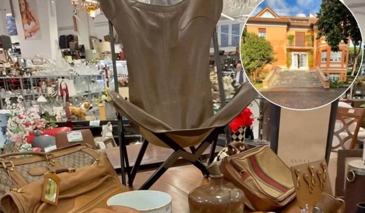 I cimeli di Villa Gucci vanno a ruba al mercatino dell’usato di viale Somalia: una forma per scarpe griffata a 34 euro, un collare per cani a 45 (e c’è chi telefona per sapere se sono autentici)