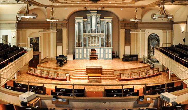 Just steps from the Majestic Theatre, this 180-year-old downtown San Antonio sanctuary now hosts intimate classical tributes and live jazz