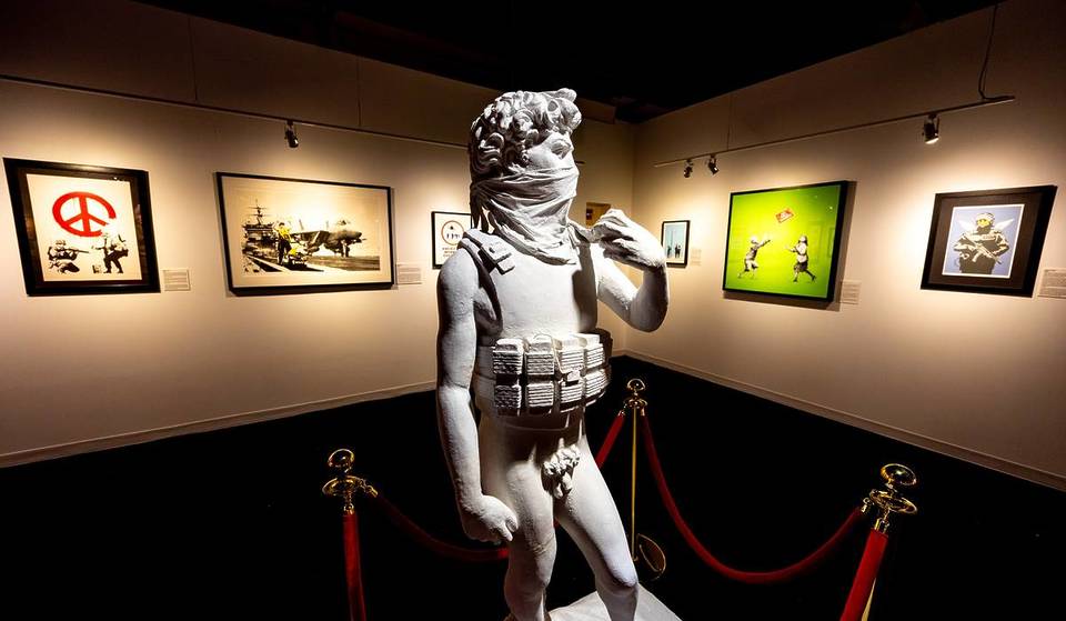A sprawling exhibit featuring 200+ works by the world’s most famous street artist is opening this month — less than 2 hours from San Antonio