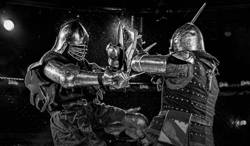 Swords, shields, and steel-on-steel cage fights are heading to San Antonio on September 19