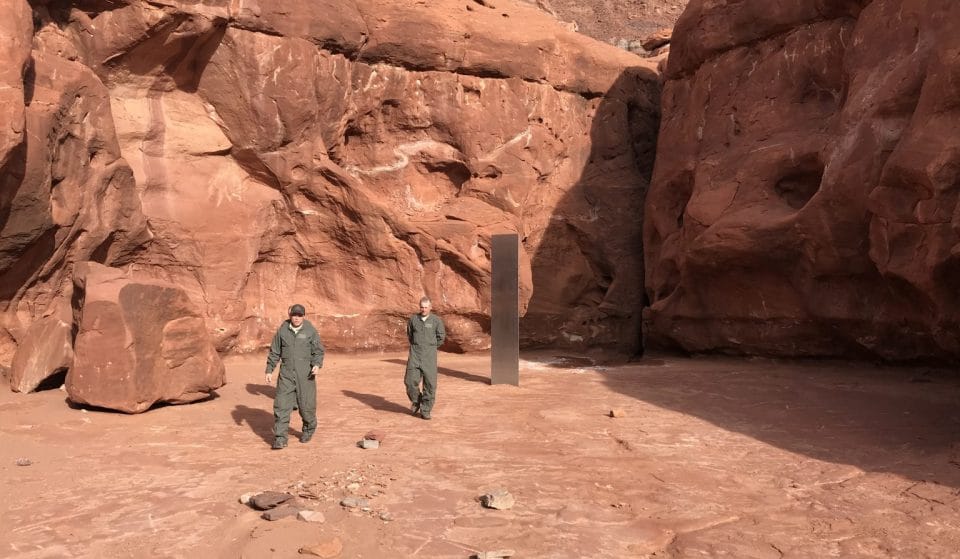 A 10-Foot Metal Monolith Was Discovered In Utah, And No One Knows Where It Came From