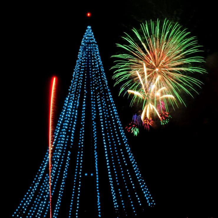 4th of July fireworks at SeaWorld San Diego