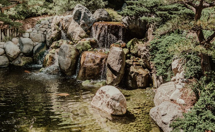 Cascadas alrededor de San Diego