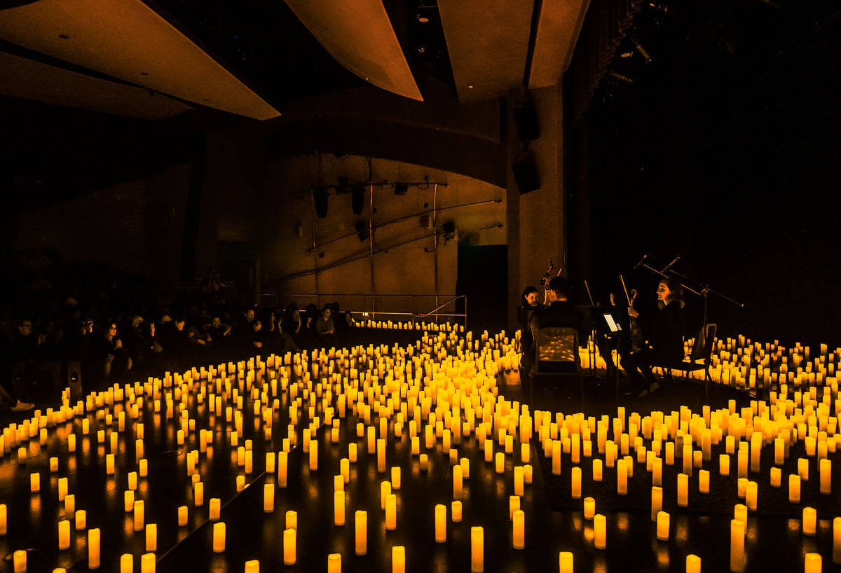 A Candlelight concert at Joen B Kroc Theatre.