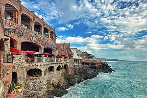This dreamy restaurant 1 hour from San Diego is known by locals as ‘The Castle,’ thanks to its cliffside views and Spanish architecture