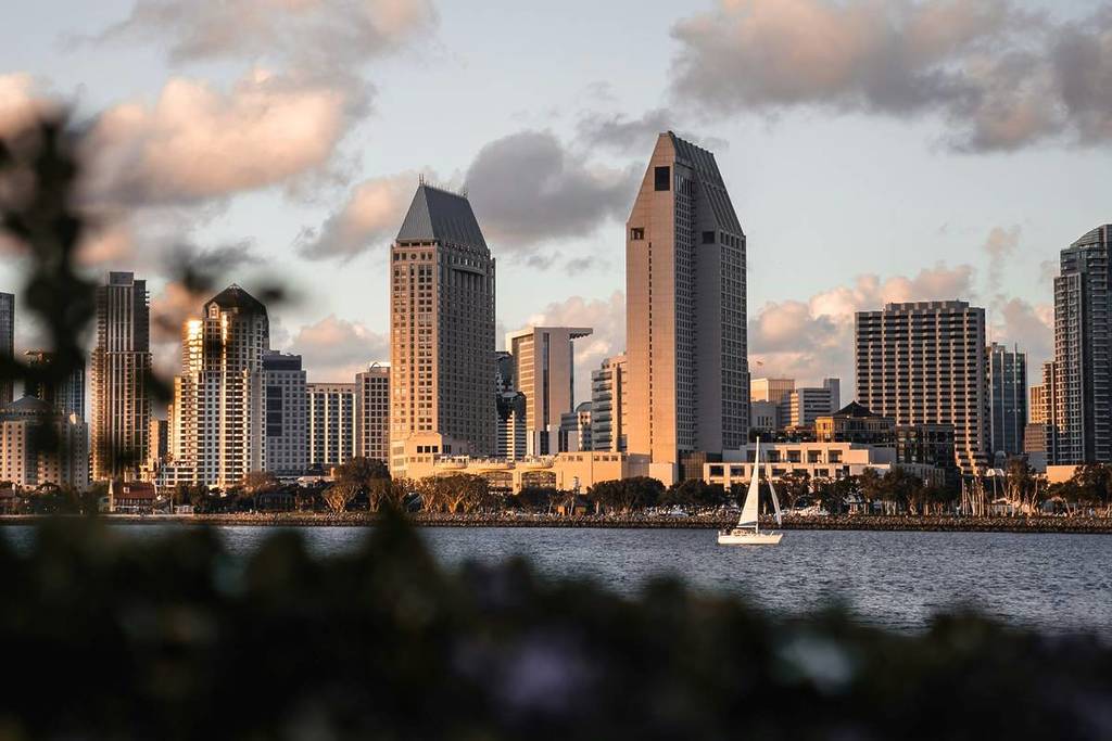 San Diego from the water