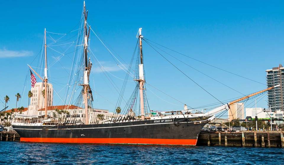 El Star of India de San Diego es el barco en activo más antiguo del mundo: su turbulenta historia le dejará sin palabras