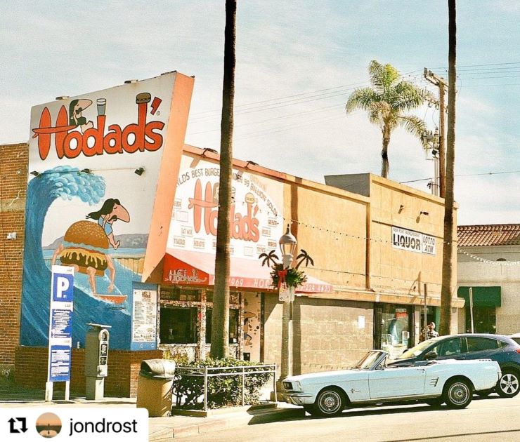 Hodad's location at Ocean Beach