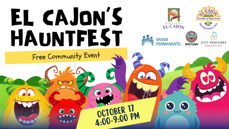 Hauntfest on Main flyer