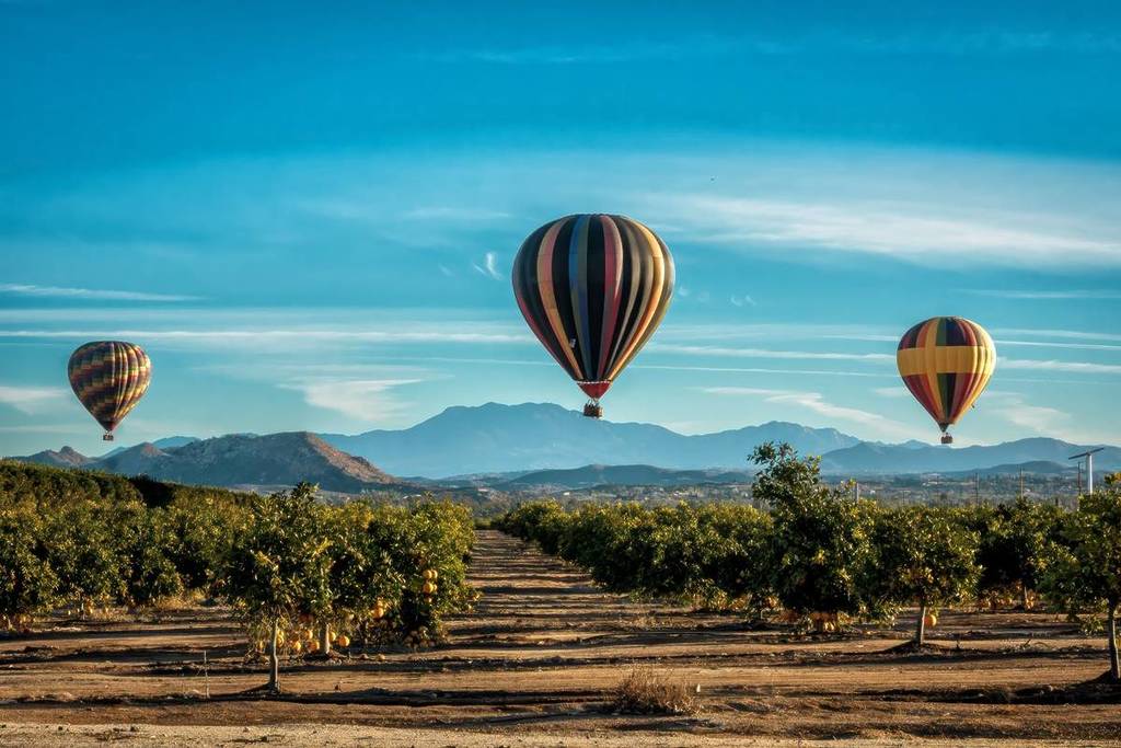 globos aerostáticos en Temecula